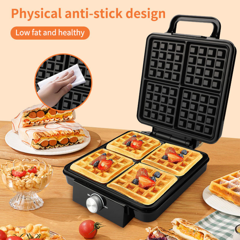 Reemix 4-Slice Belgian Mini Wa - Toaster 4 Slice ulasan dan harga