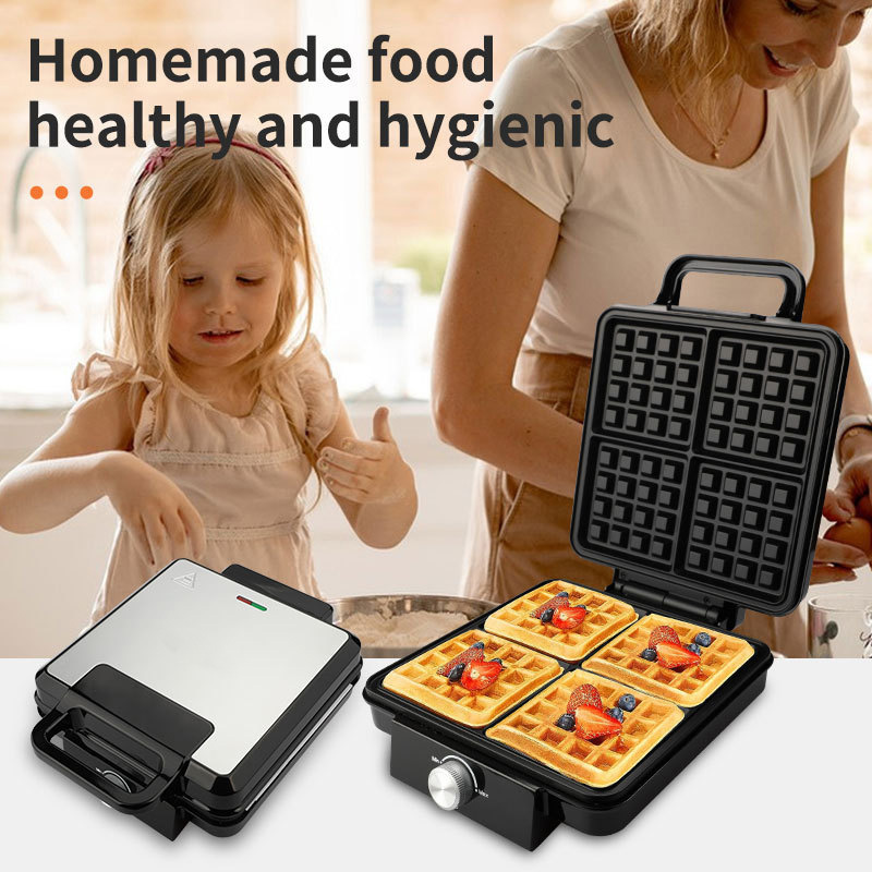 Reemix 4-Slice Belgian Mini Wa - Toaster 4 Slice ulasan dan harga