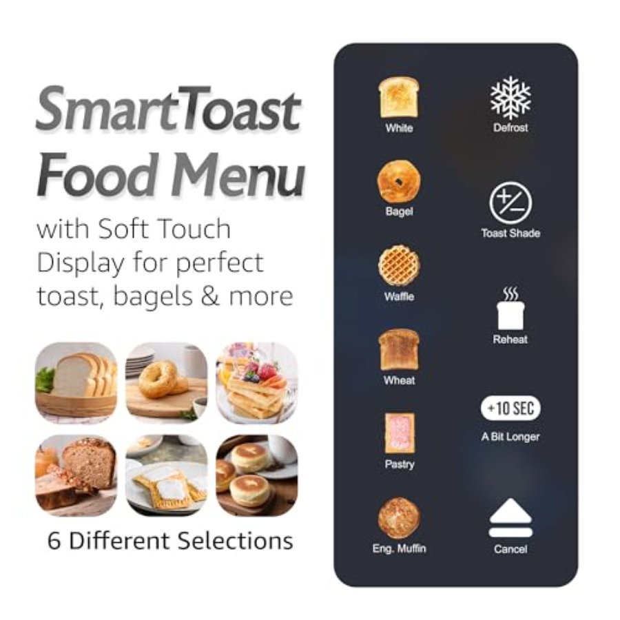 SmartToast Digital Long Slot 4 - Toaster 4 Slice ulasan dan harga