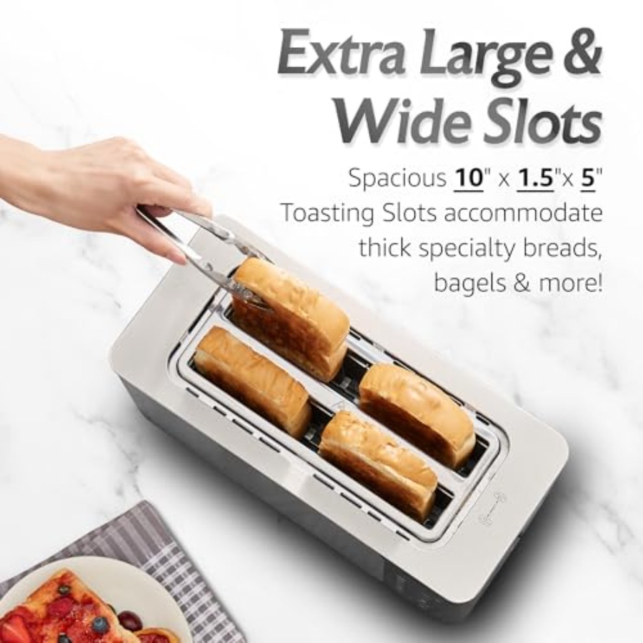 SmartToast Digital Long Slot 4 - Toaster 4 Slice ulasan dan harga