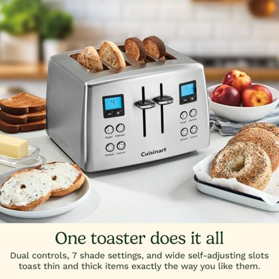 4-Slice Countdown Motorized To - Toaster 4 Slice ulasan dan harga