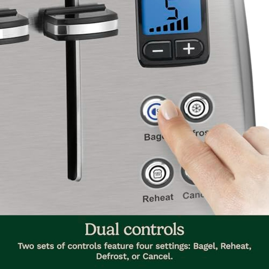 4-Slice Countdown Motorized To - Toaster 4 Slice ulasan dan harga