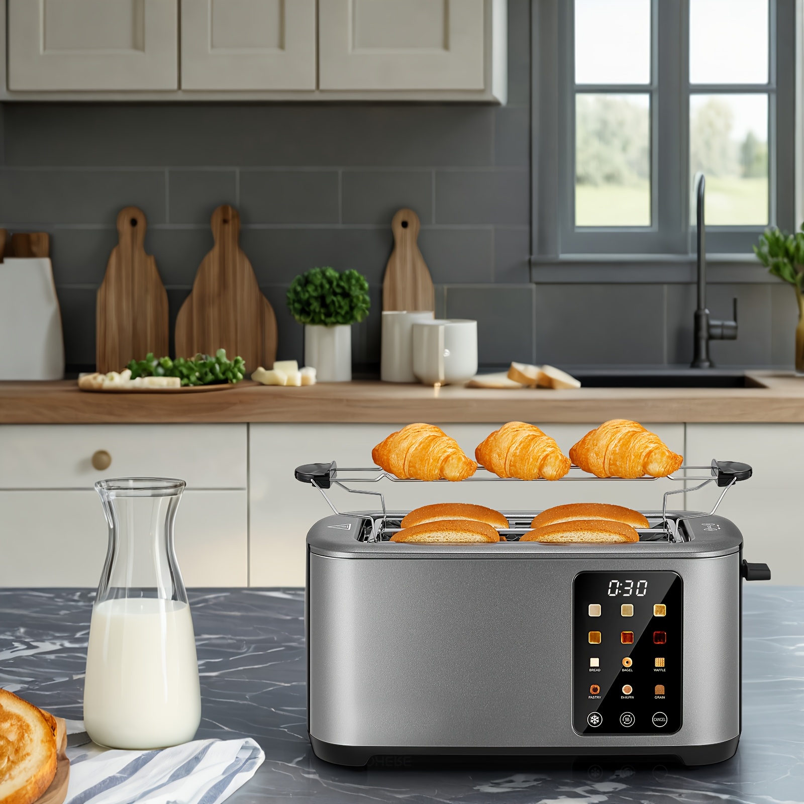 4 Slice Toaster Touch Screen C - Toaster 4 Slice ulasan dan harga