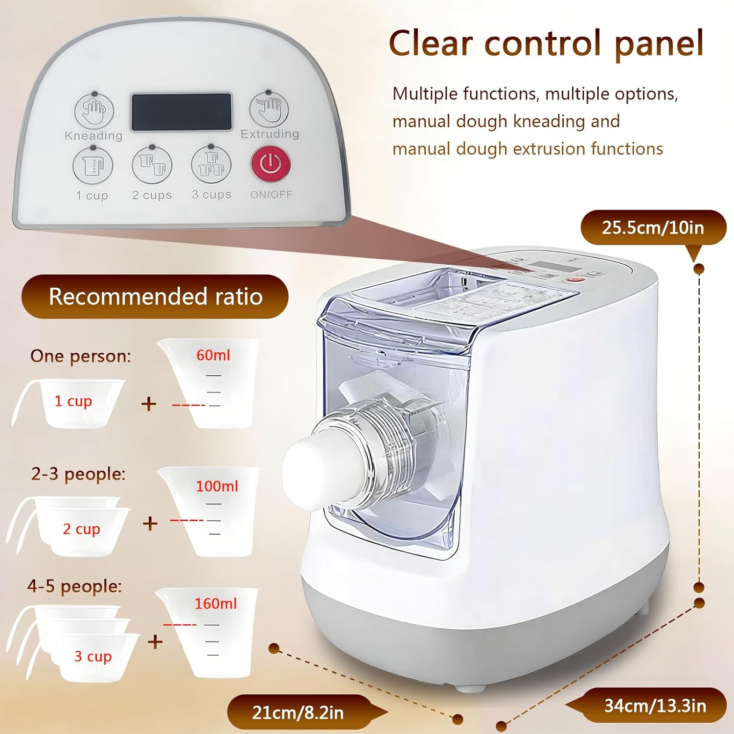 Electric Pasta Maker, Automati - Pasta Machine Electric ulasan dan harga