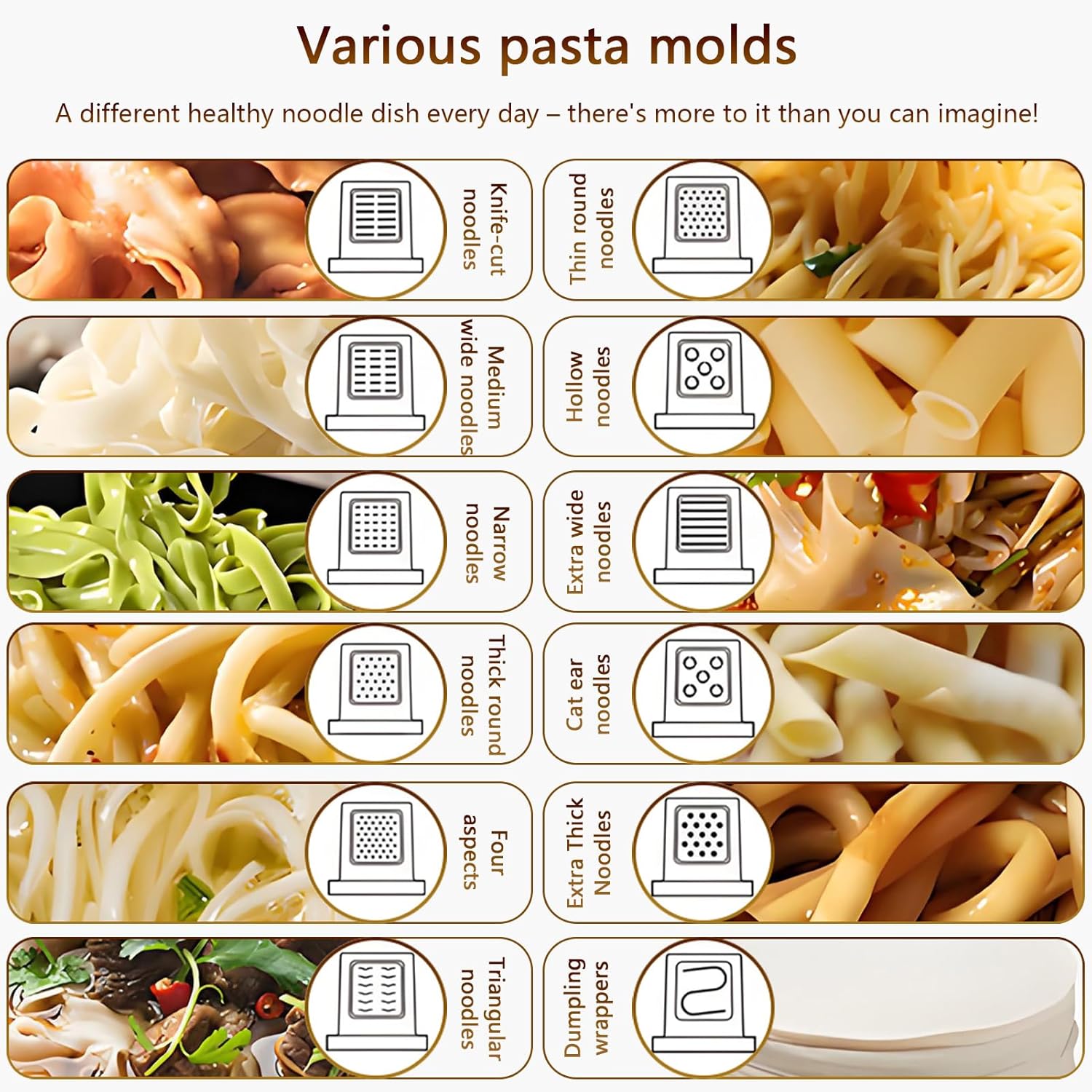 Electric Pasta Maker, Automati - Pasta Machine Electric ulasan dan harga