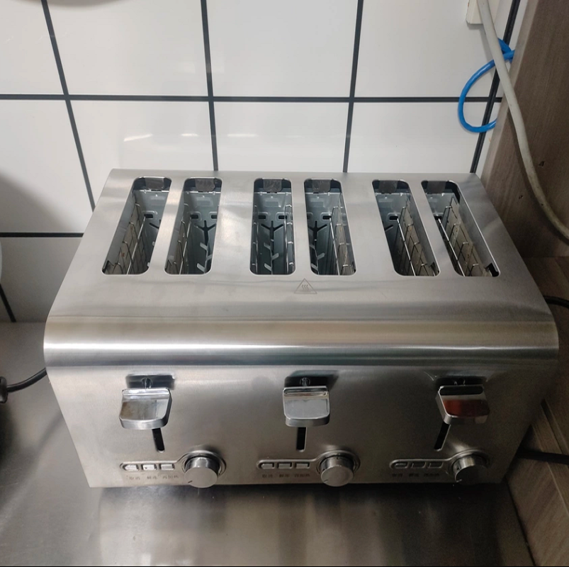 220V Commercial Automatic 4 Sl - Toaster 4 Slice ulasan dan harga
