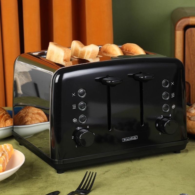 4-Slice Stainless Steel Automa - Toaster 4 Slice ulasan dan harga