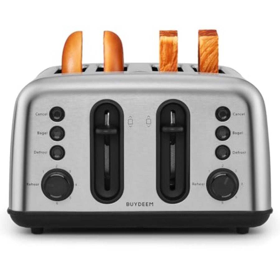 DT440 4-Slice Toaster in Retro - Toaster 4 Slice ulasan dan harga
