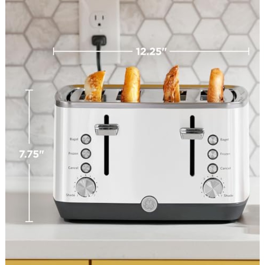 4 Slice Toaster with Extra Wid - Toaster 4 Slice ulasan dan harga