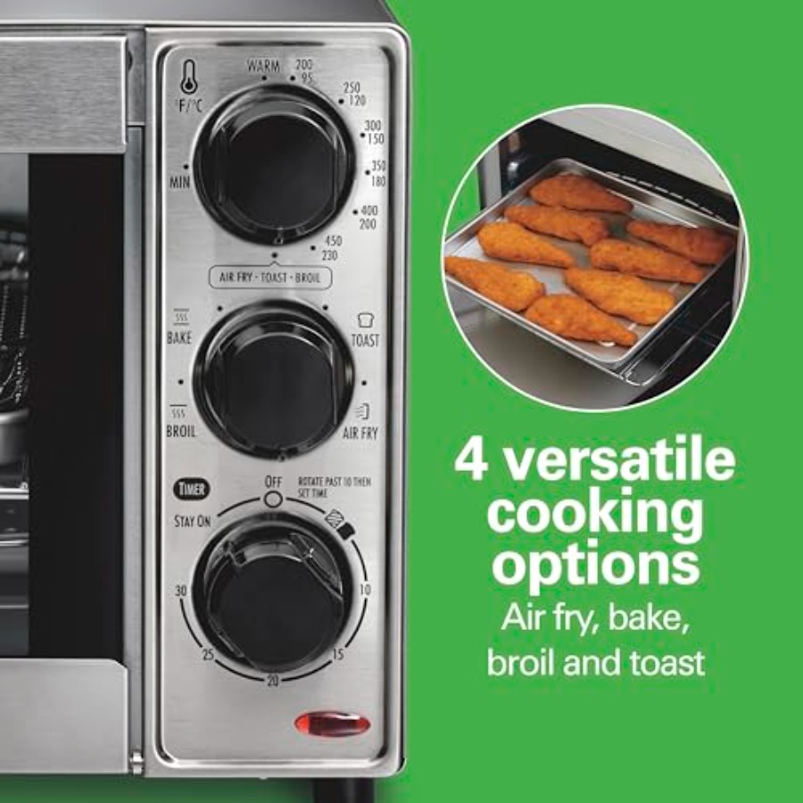 Sure-Crisp Air Fryer Toaster O - Toaster 4 Slice ulasan dan harga