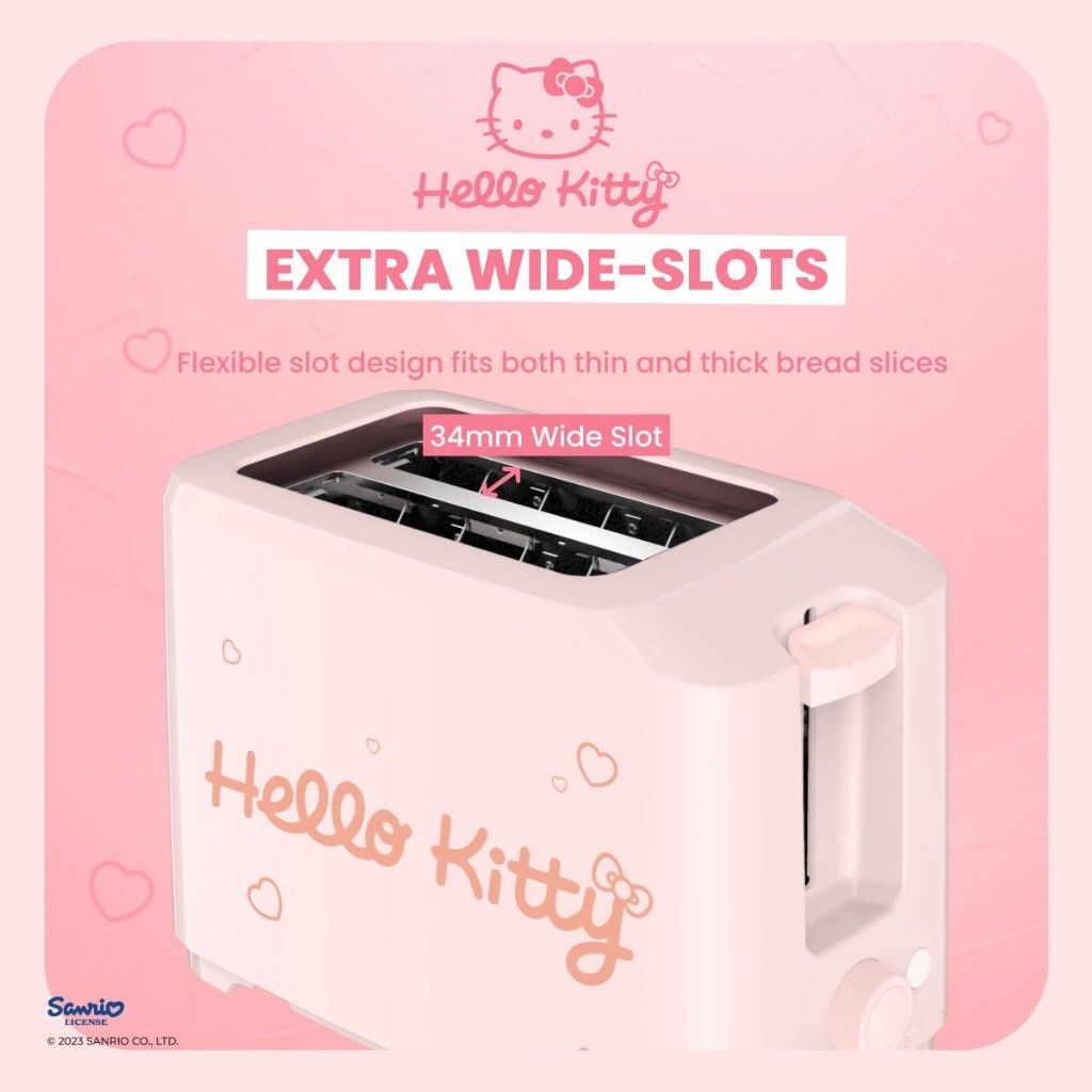 Hello Kitty Big Face Toaster S - Kitchen Appliances Gift Items ulasan dan harga