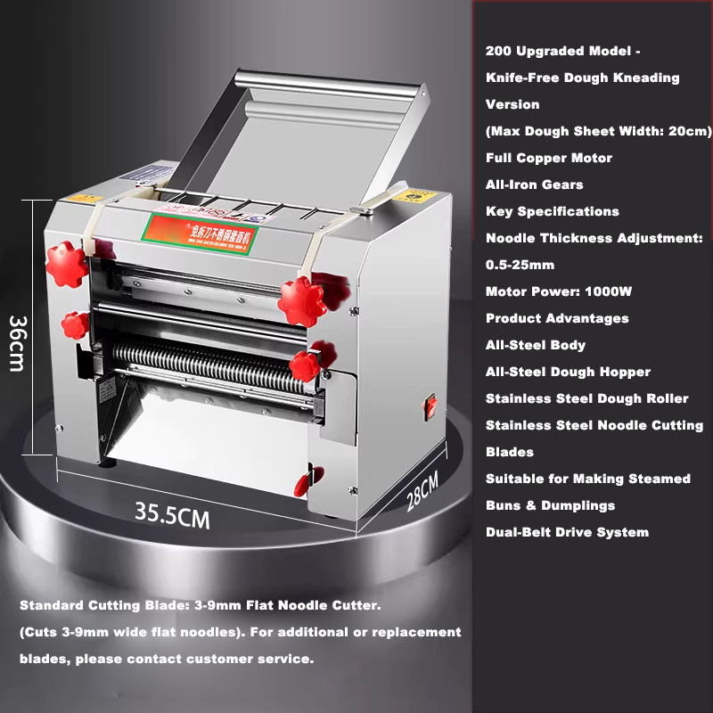 Commercial Automatic Noodle Ma - Pasta Machine Electric ulasan dan harga